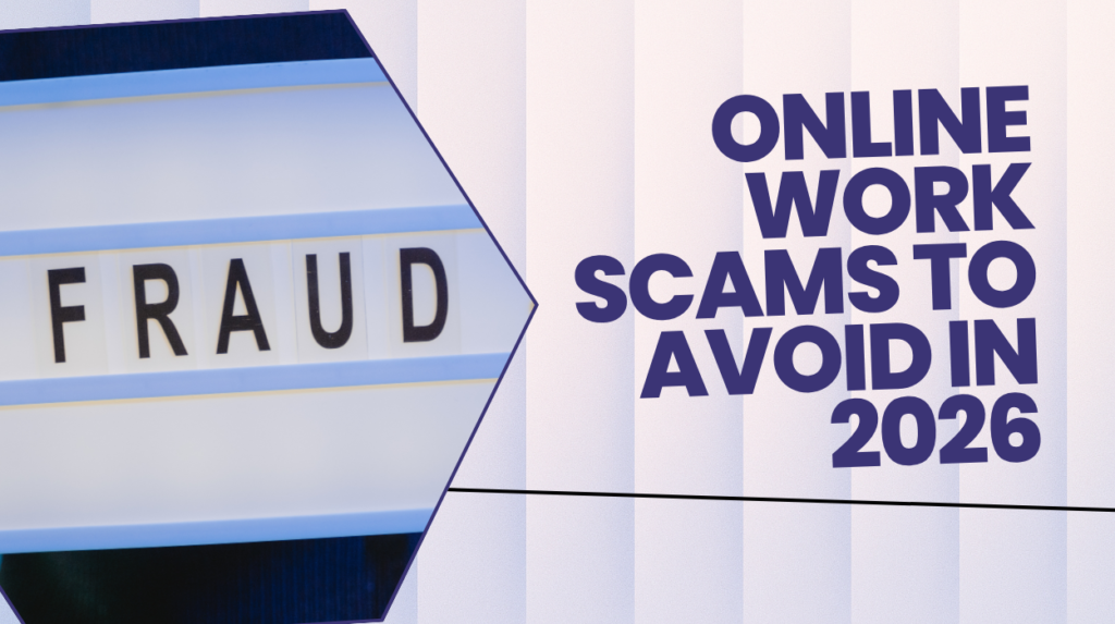 online work scams to avoid in 2026