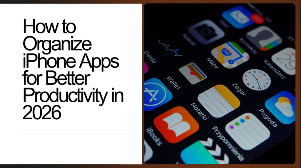 How to Organize iPhone Apps
